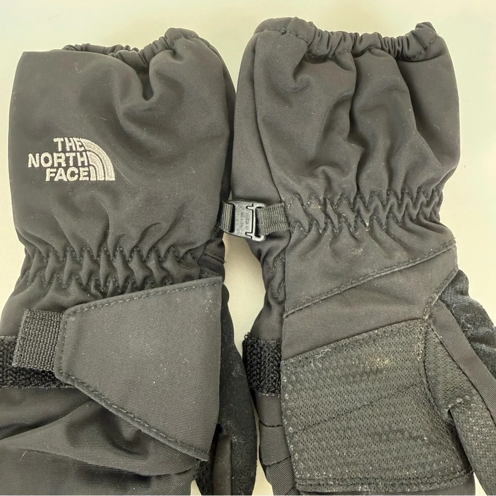 The North Face Toddler Mittens Size 3T Black Ski Snow Winter